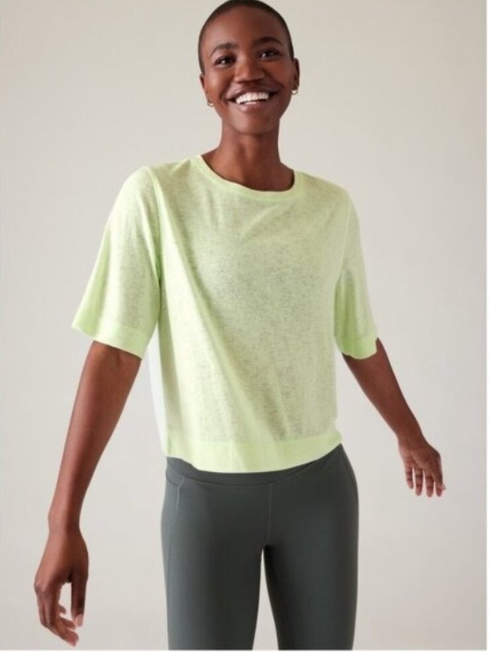 Athleta Breezy Serene Tee - Small